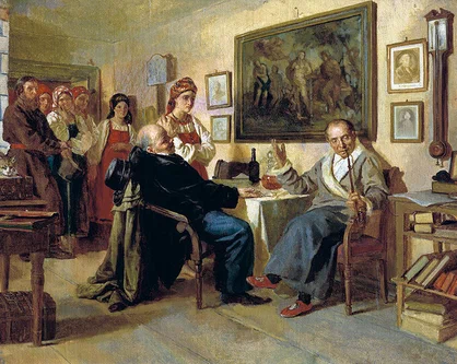 Быт провинциальной усадьбы и русские писатели первой половины XIX века