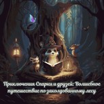 Обложка произведения Приключения Спарки и друзей: Волшебное путешествие по заколдованному лесу