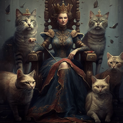 Кошачья королева,...