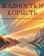 Обложка произведения "Жадность и корысть: как мы почти уничтожили галактику"