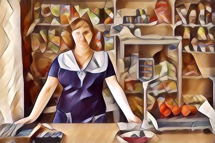 Обложка произведения Старушка и конкуренция