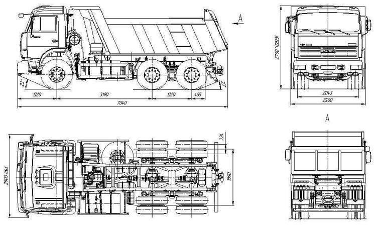 Камаз схема фото