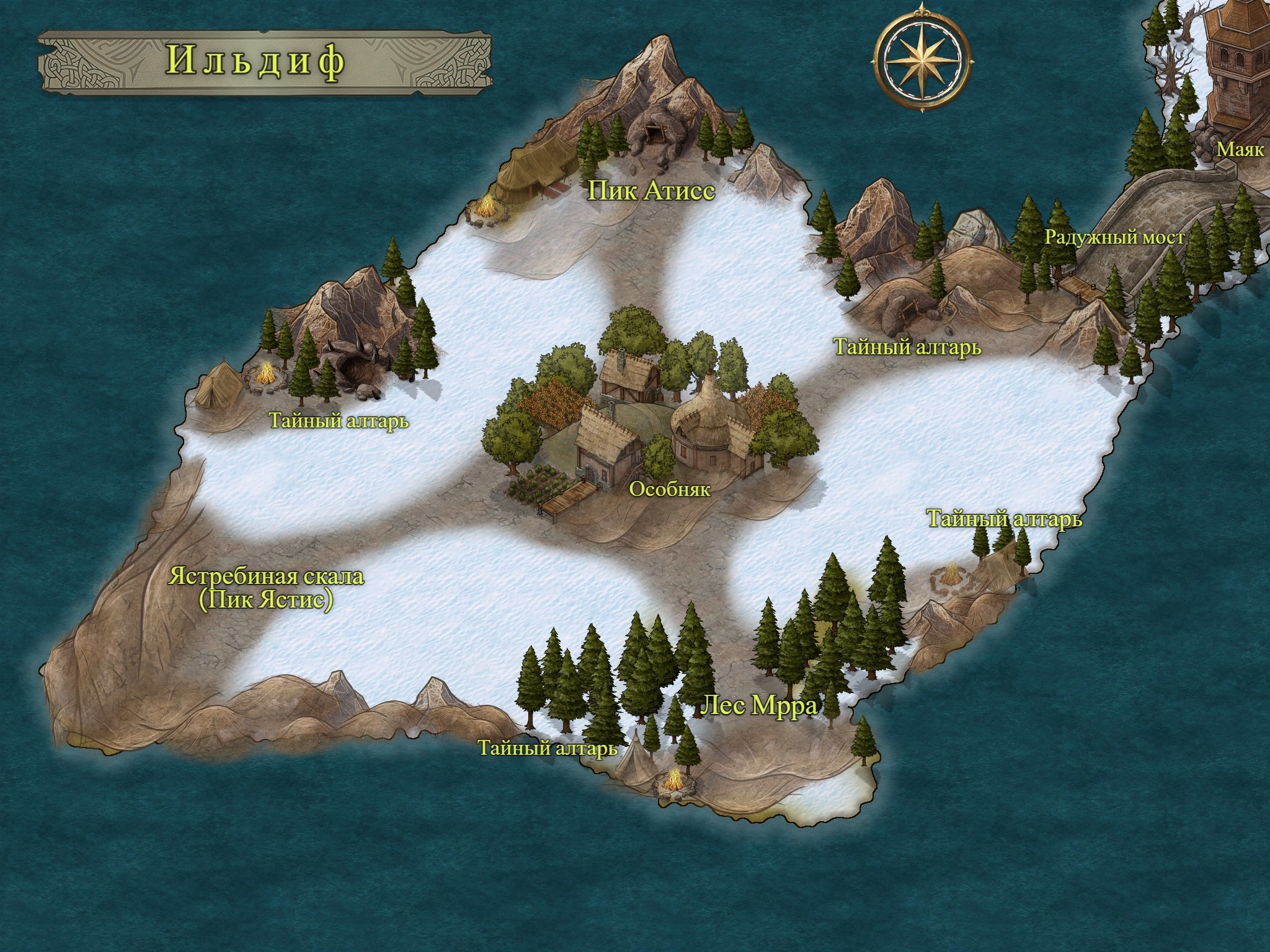 остров святой елены на карте