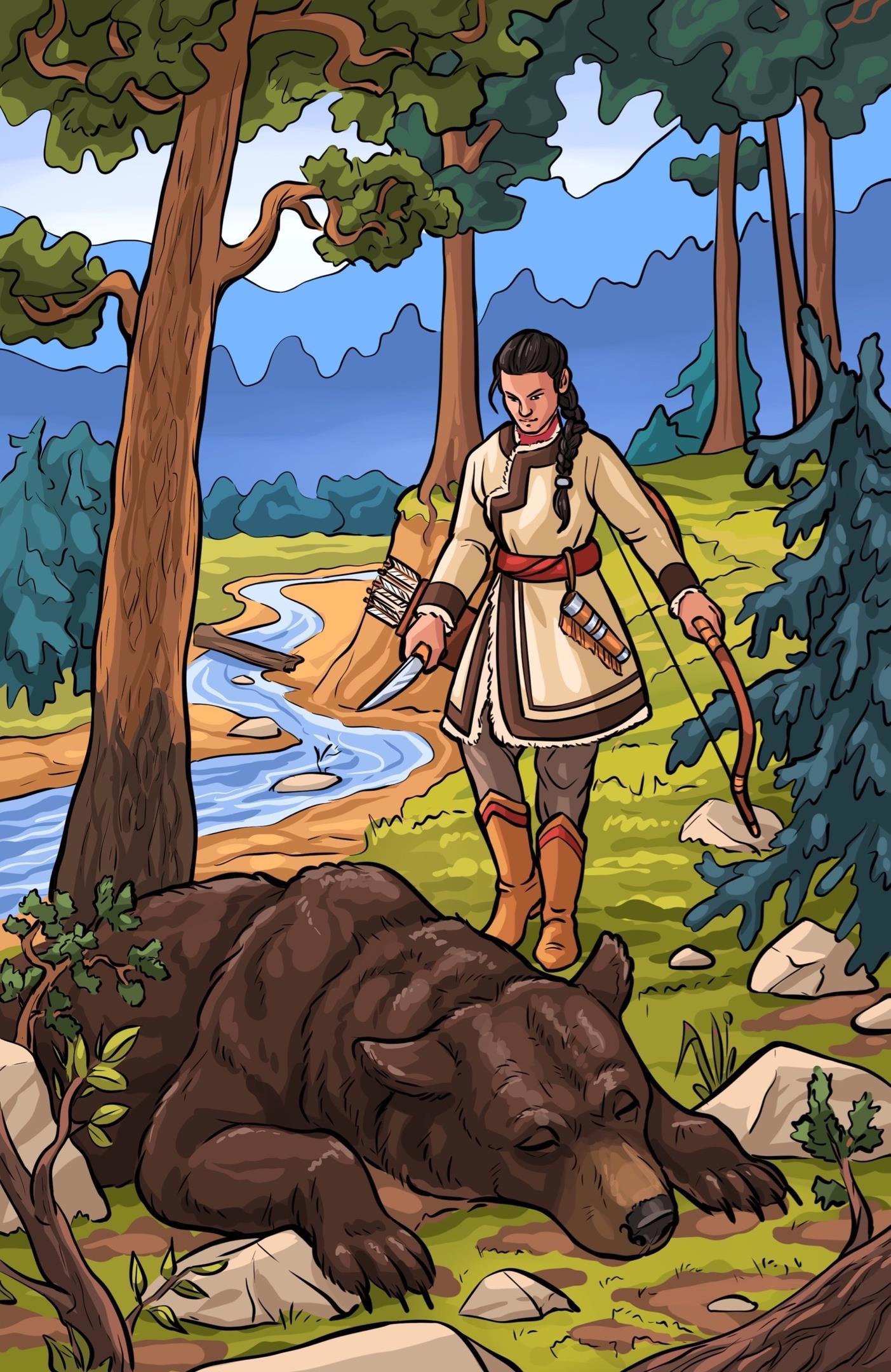 Эльвира Суздальцева "Охотничья сказка"