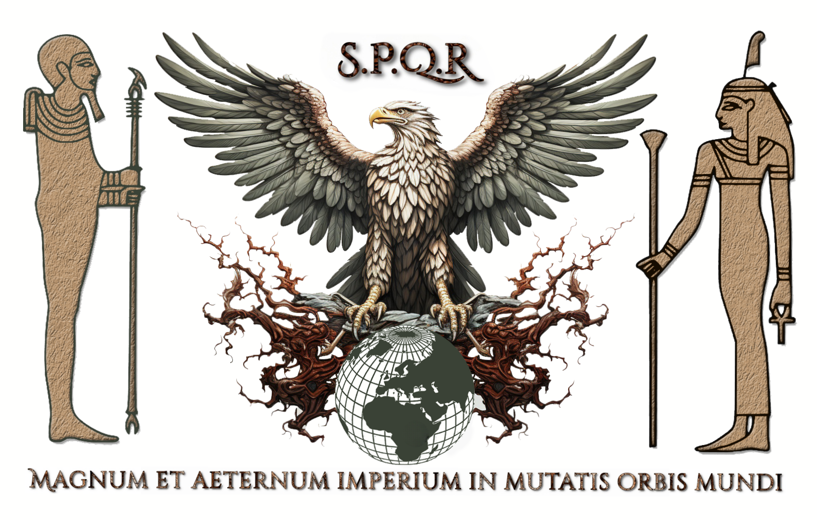 Государственная эмблема Аморийской (Новой Римской) империи