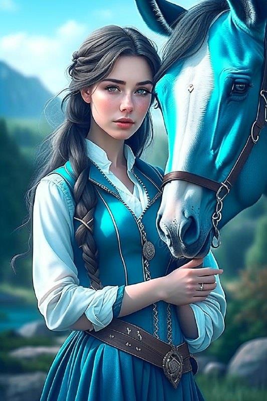 Волосы не рыжие - это случайность, конь тоже - больше корова