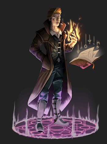 Обложка произведения The Guild of Gamers: The Occultist / Гильдия геймеров: Окультист