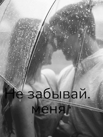Обложка произведения Не забывай меня