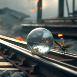 Обложка произведения Стеклянная история