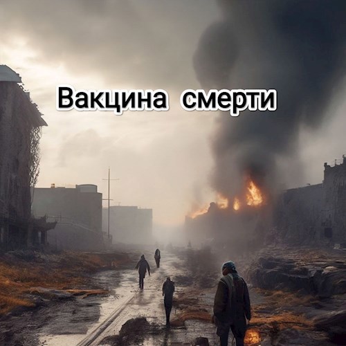 Обложка произведения вакцина смерти