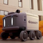 Обложка произведения Робот-доставщик