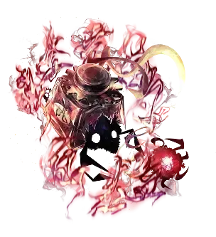 Один из демонов порчи: неэффективные чернила  Страдание от невозможности передать то, что ты хотел написать на самом деле, содержится во флаконе. Вот почему письма, обрушивающиеся на тебя, очень злобные