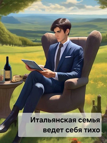 Обложка произведения Итальянская семья ведет себя тихо