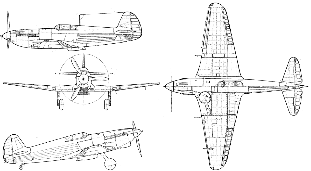 Истребитель Як-1. - Российская авиация