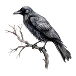 Обложка произведения История ворона