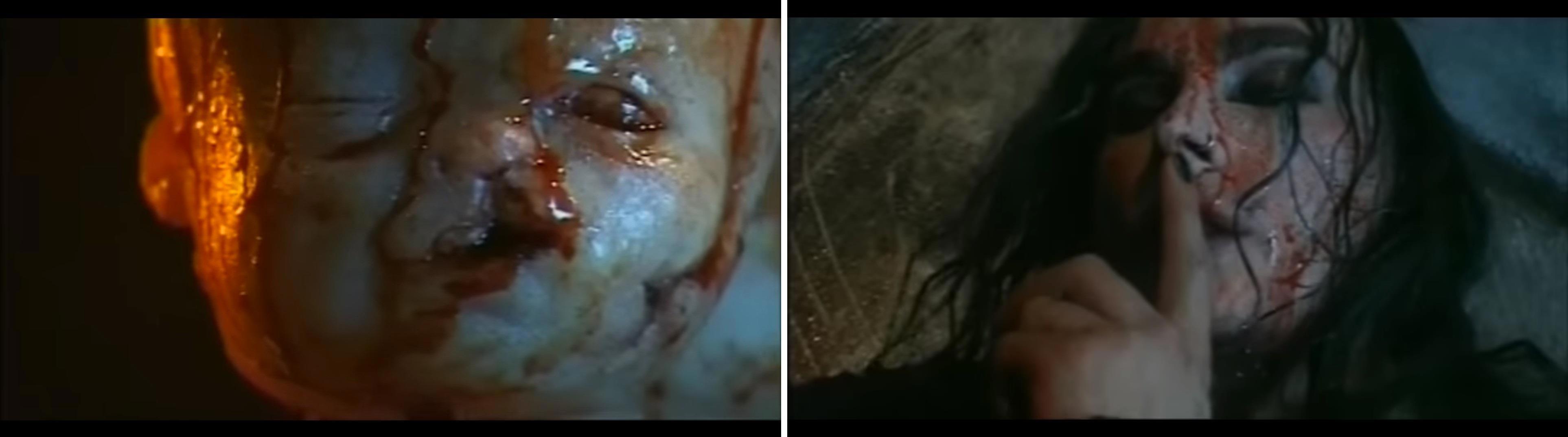 Кадры из клипа «Scorched Earth Erotica» группы Cradle of Filth