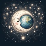 Обложка произведения Легенда о Любви Земли и Луны