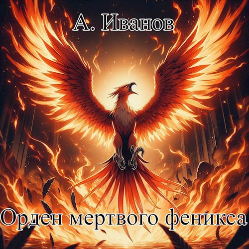 Обложка произведения Гарри Поттер. Книга пятая: Орден мертвого феникса