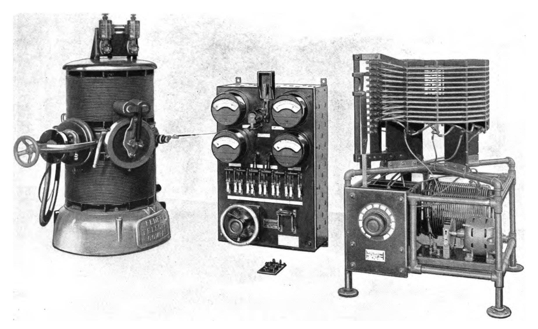 Дуговым генератором Поульсена. Проволочный телеграфон Поульсена.. Телеграфон Поульсена.