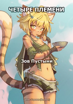 Каань рисует полоски...