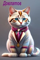 Обложка произведения Кот Довлатов