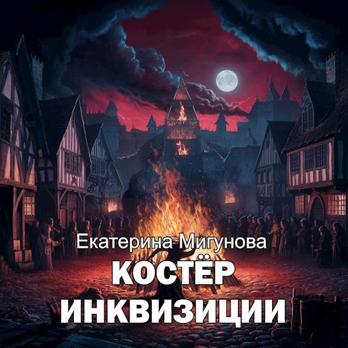 Обложка произведения Костёр инквизиции