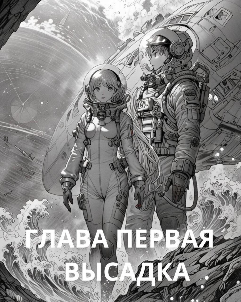 Книга Двое в космосе, Глава первая. Высадка, Олег Паринов читать онлайн