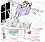 Обложка произведения Юмористические стихи. Пародии.