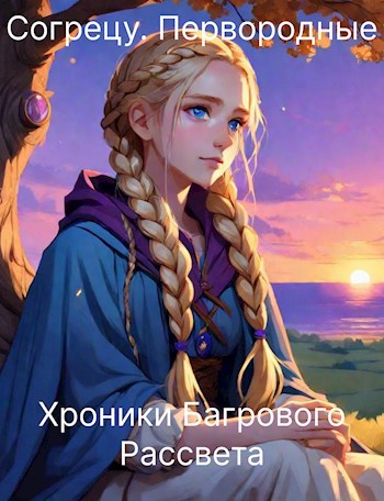 Обложка произведения Согрецу. Первородные. Хроники Багрового Рассвета