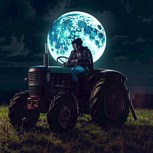 Обложка произведения Голубая луна.