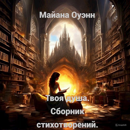 Обложка произведения Твоя душа. Сборник стихотворений.