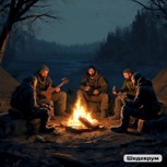Обложка произведения S.T.A.L.K.E.R Байки у костра.