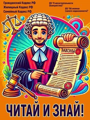 Обложка произведения Читай и Знай. Жилищный кодекс. Свиток 36.1