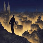Обложка произведения Город наших маленьких мирков (The city of our little worlds)