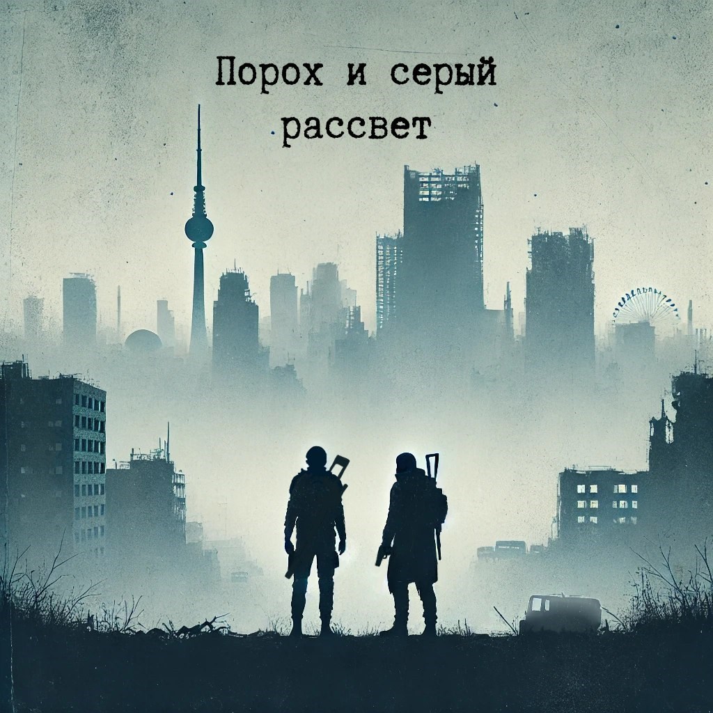 Обложка произведения Порох и серый рассвет