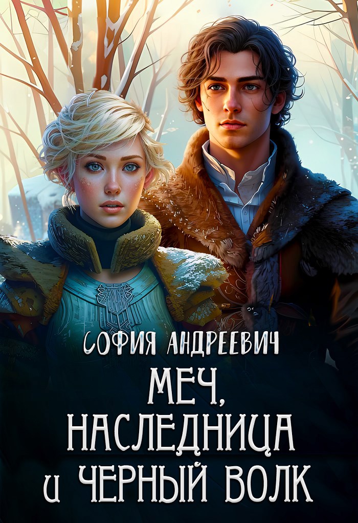Обложка произведения Меч, наследница и черный волк