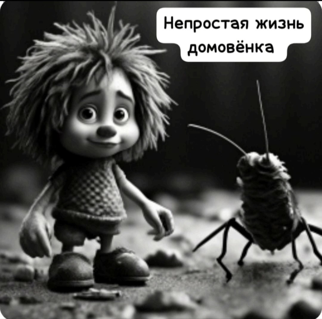 Обложка произведения Непростая жизнь домовёнка