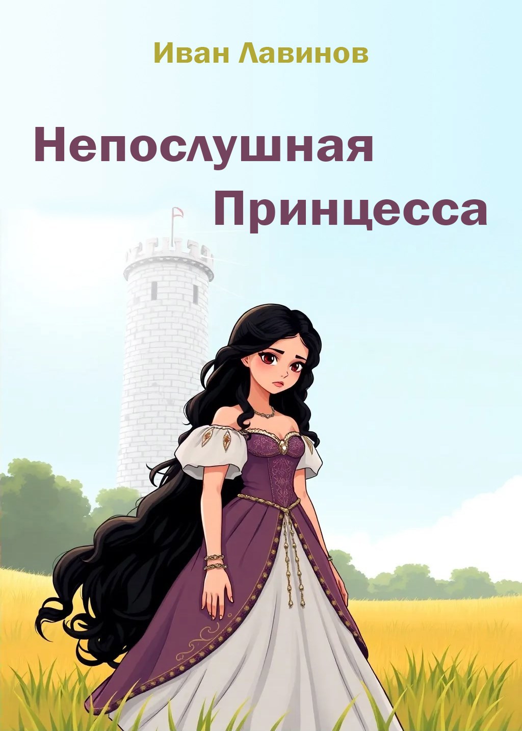 Обложка произведения Непослушная принцесса