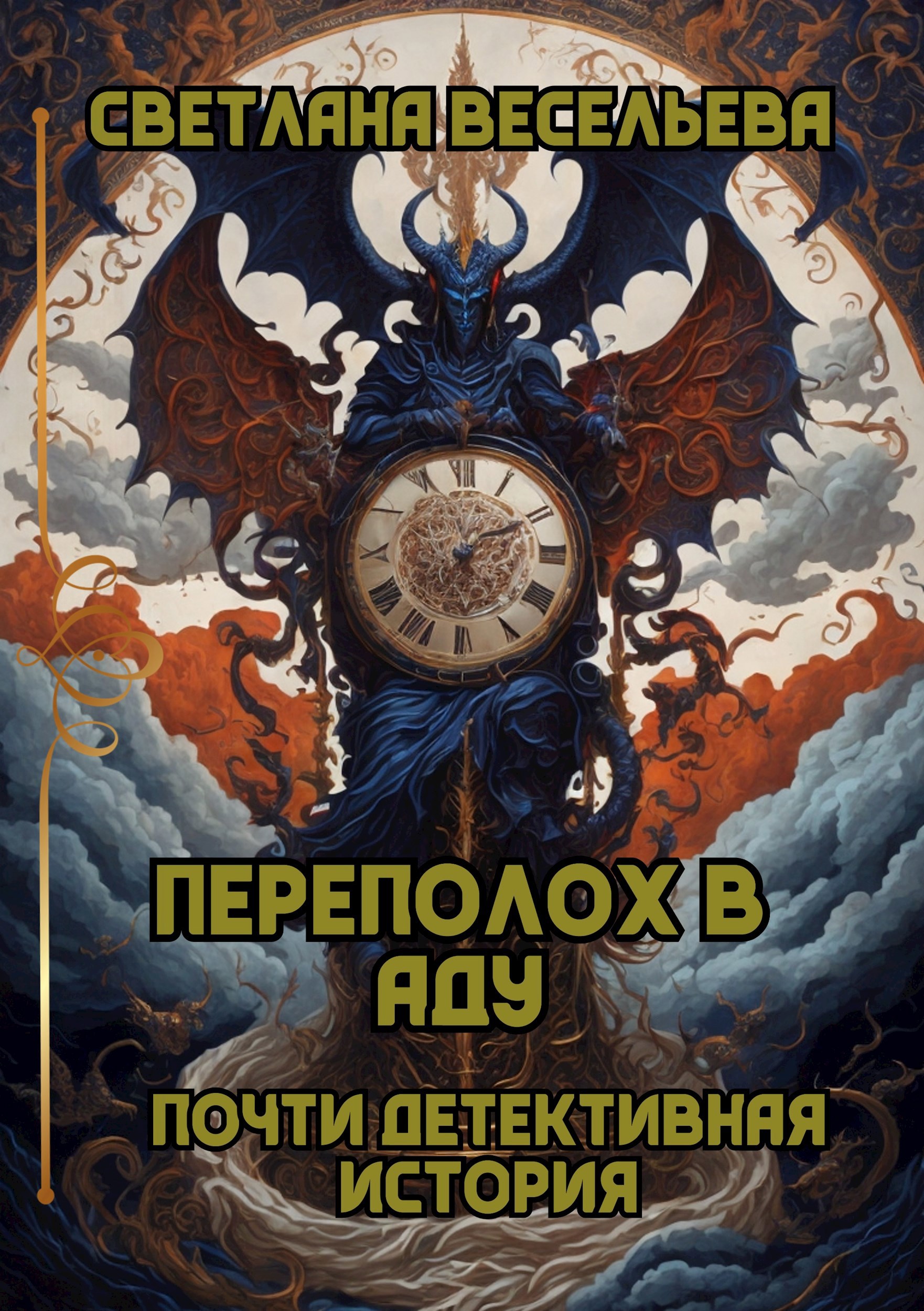 Обложка произведения Переполох в Аду. Почти детективная история