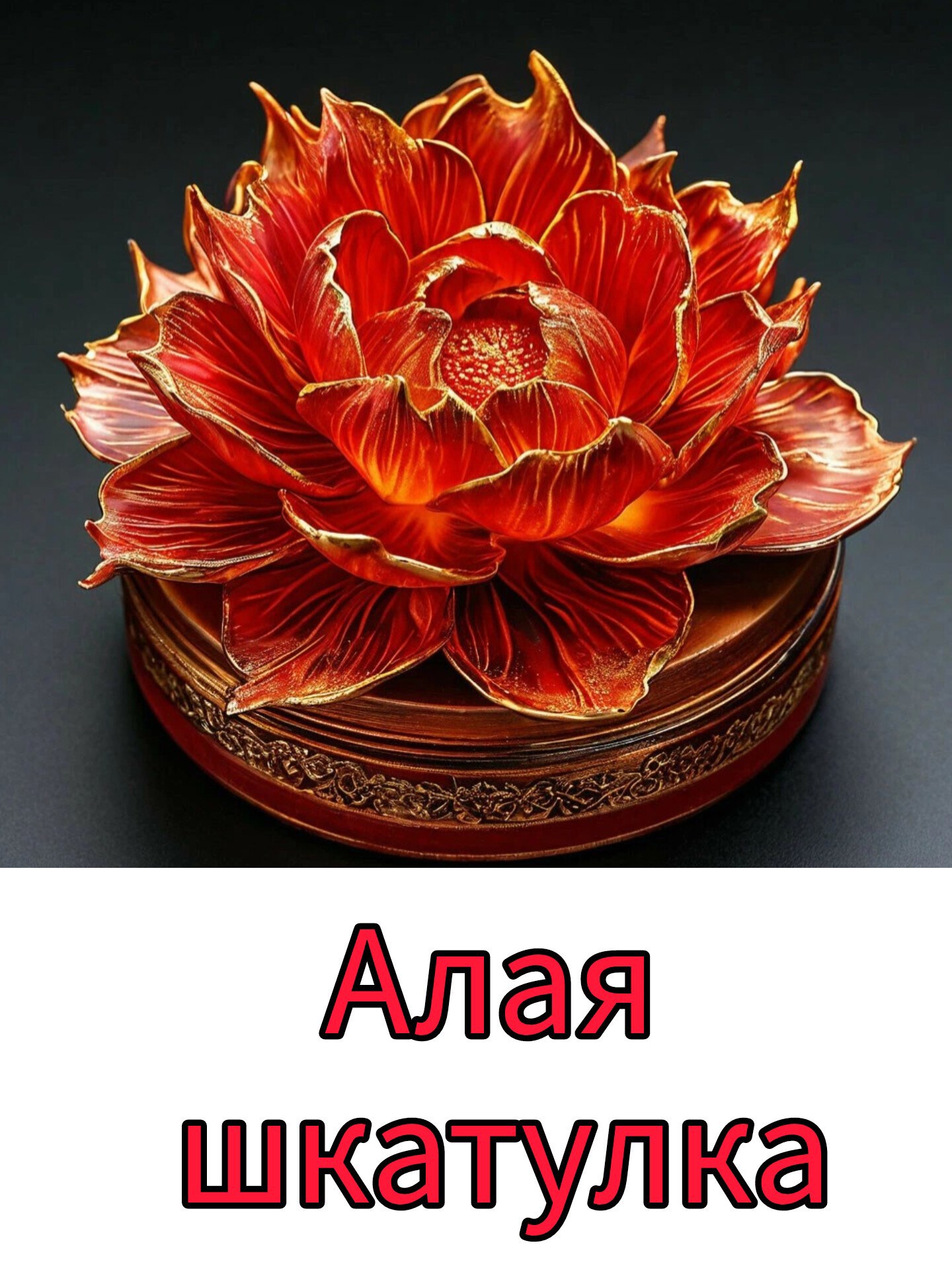 Обложка произведения Алая шкатулка