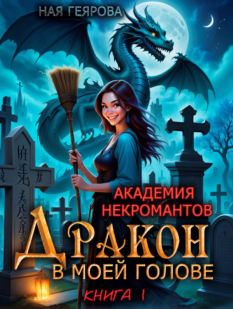Обложка произведения Академия некромантов. Дракон в моей голове