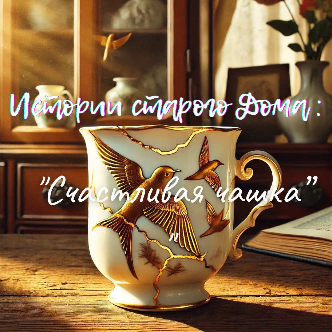 Обложка произведения Счастливая чашка