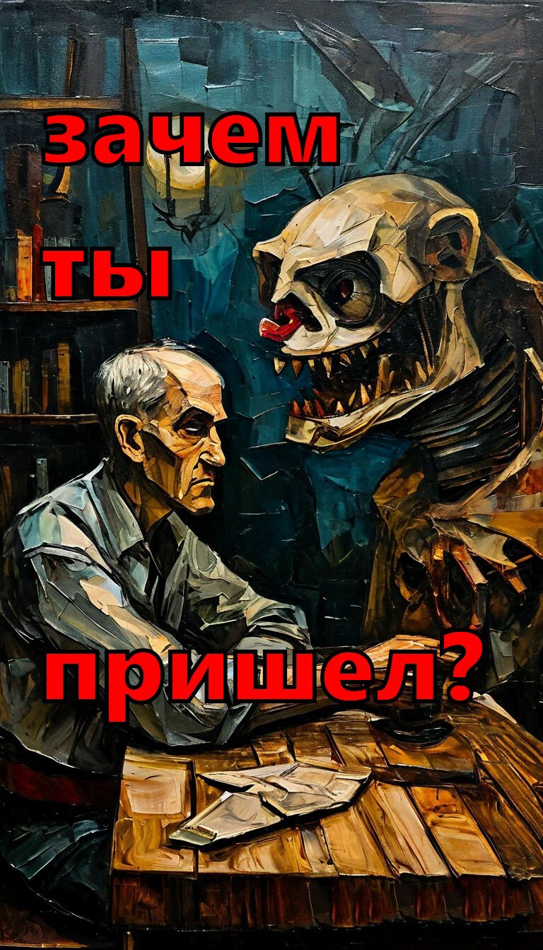 Обложка произведения Зачем ты пришел?