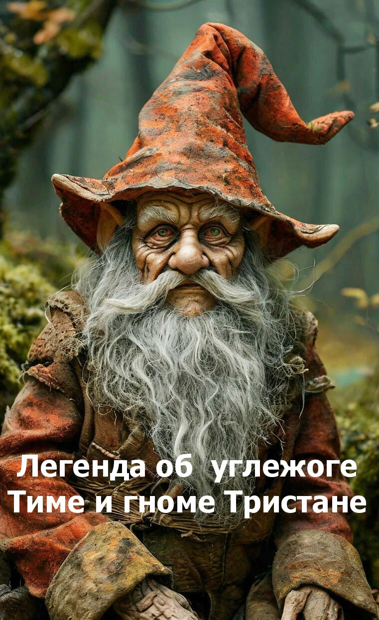 Обложка произведения Мистические легенды - Легенда об углежоге Тиме и гноме Тристане.