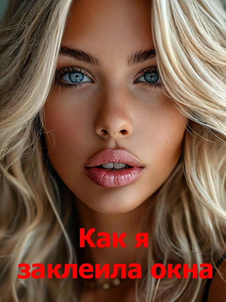 Обложка произведения Как я заклеила окна