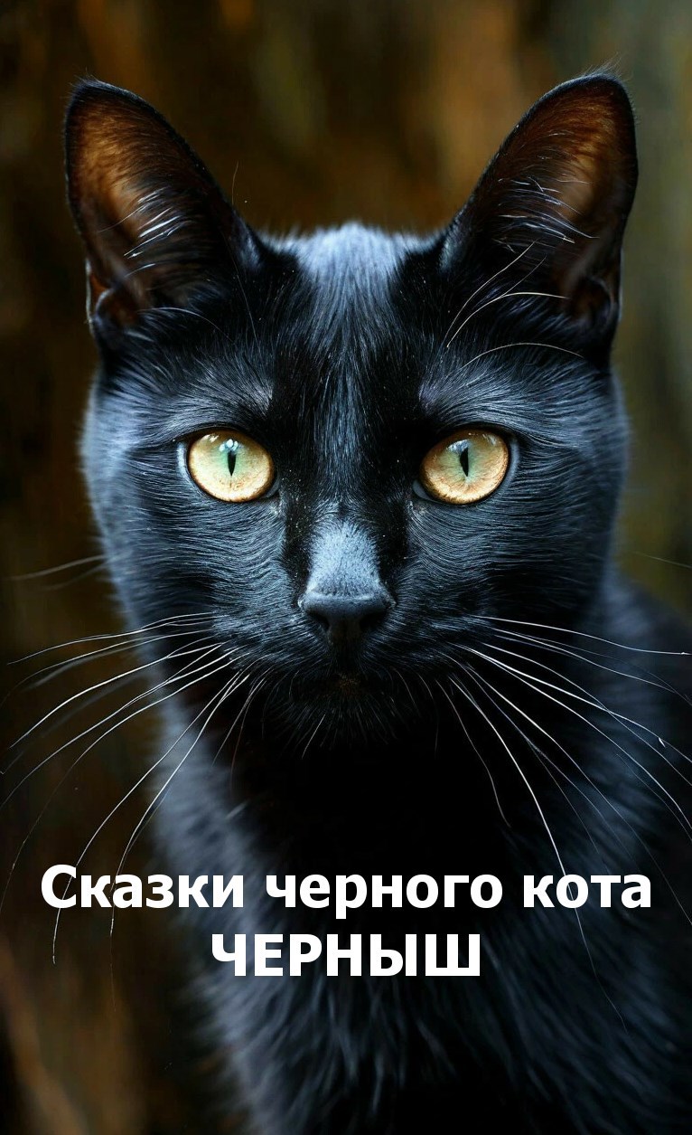 Обложка произведения Сказки чёрного кота 1: Черныш