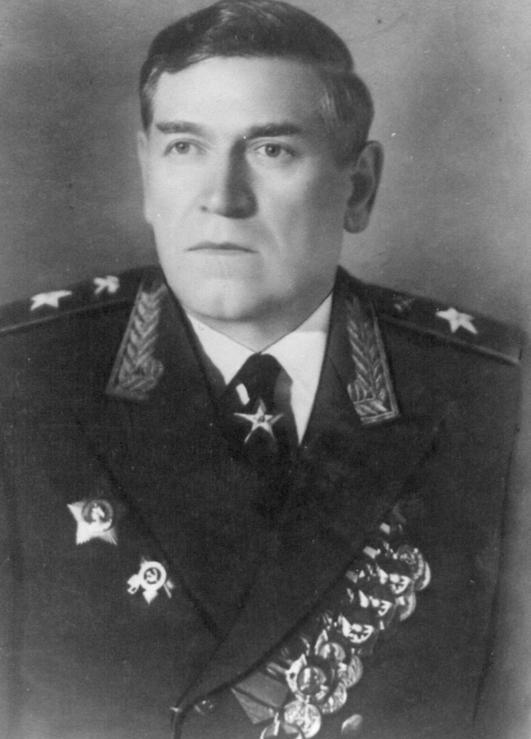 Маршал инженерных войск Воробьев М. П. фото 1956 г. (из личного архива автора)