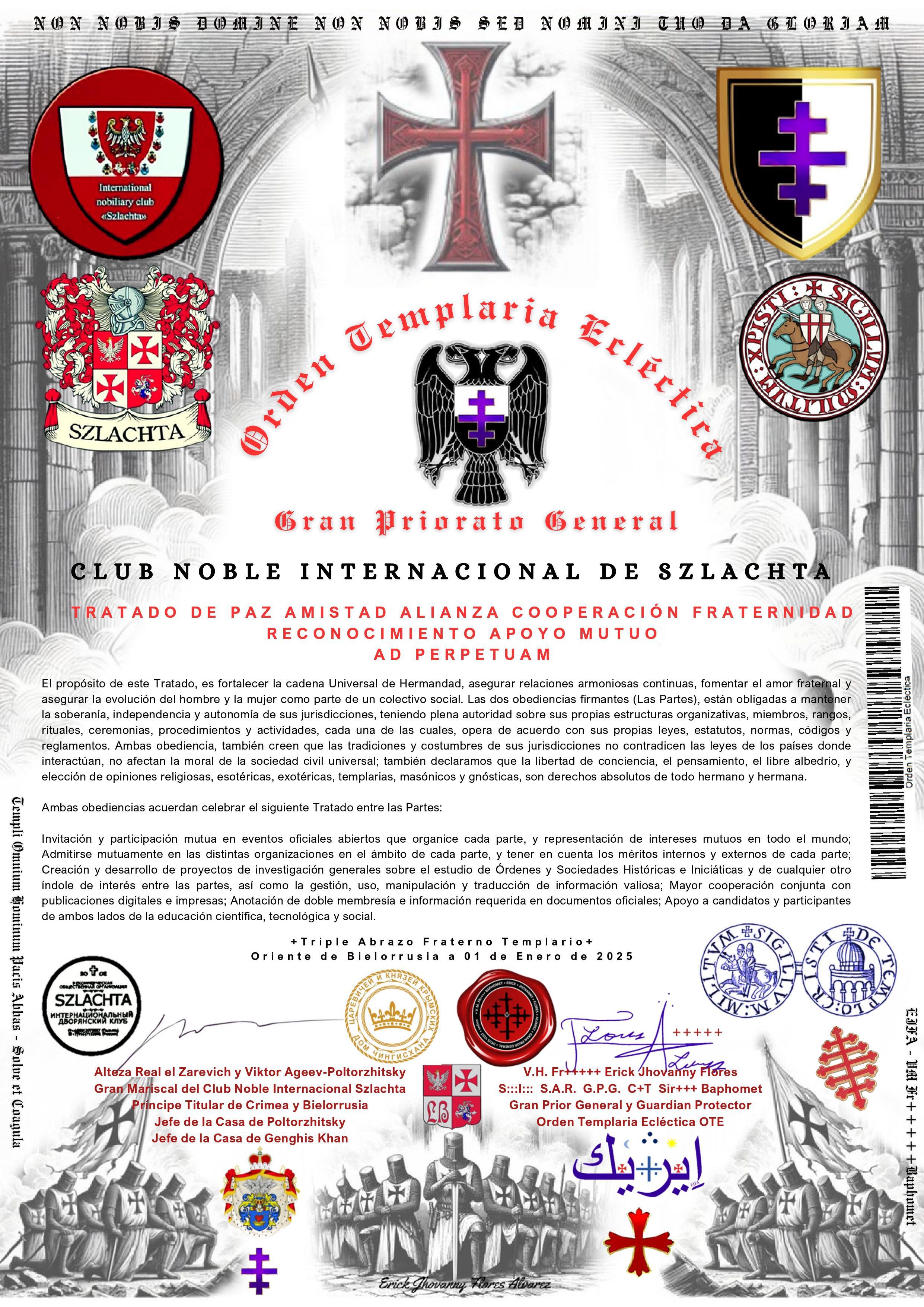 Виктор Агеев-Полторжицкий, Великий Маршалок Дворянского Клуба "Szlachta" и Президент Дома Чингисхана