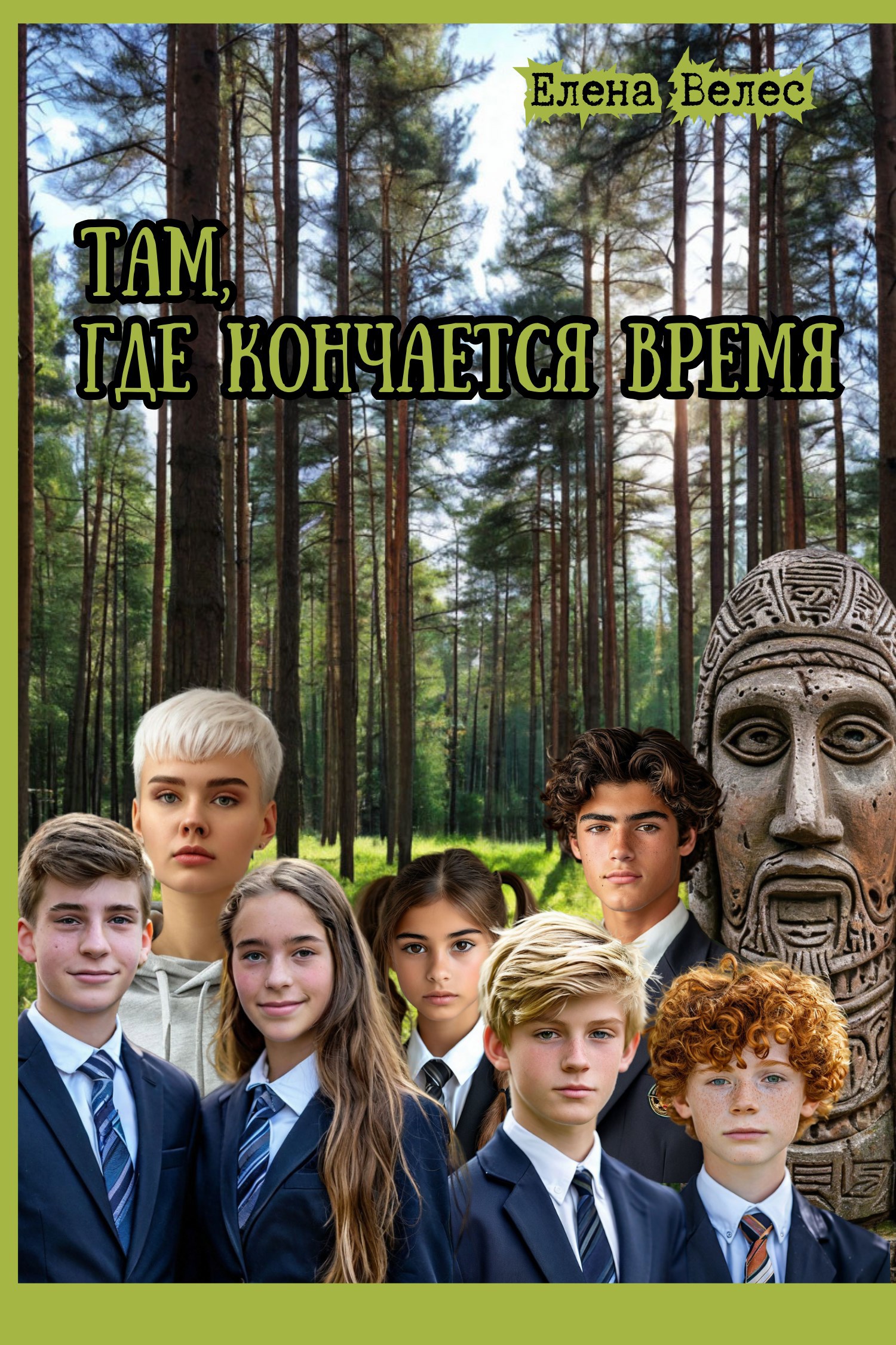 Обложка произведения Там, где кончается время