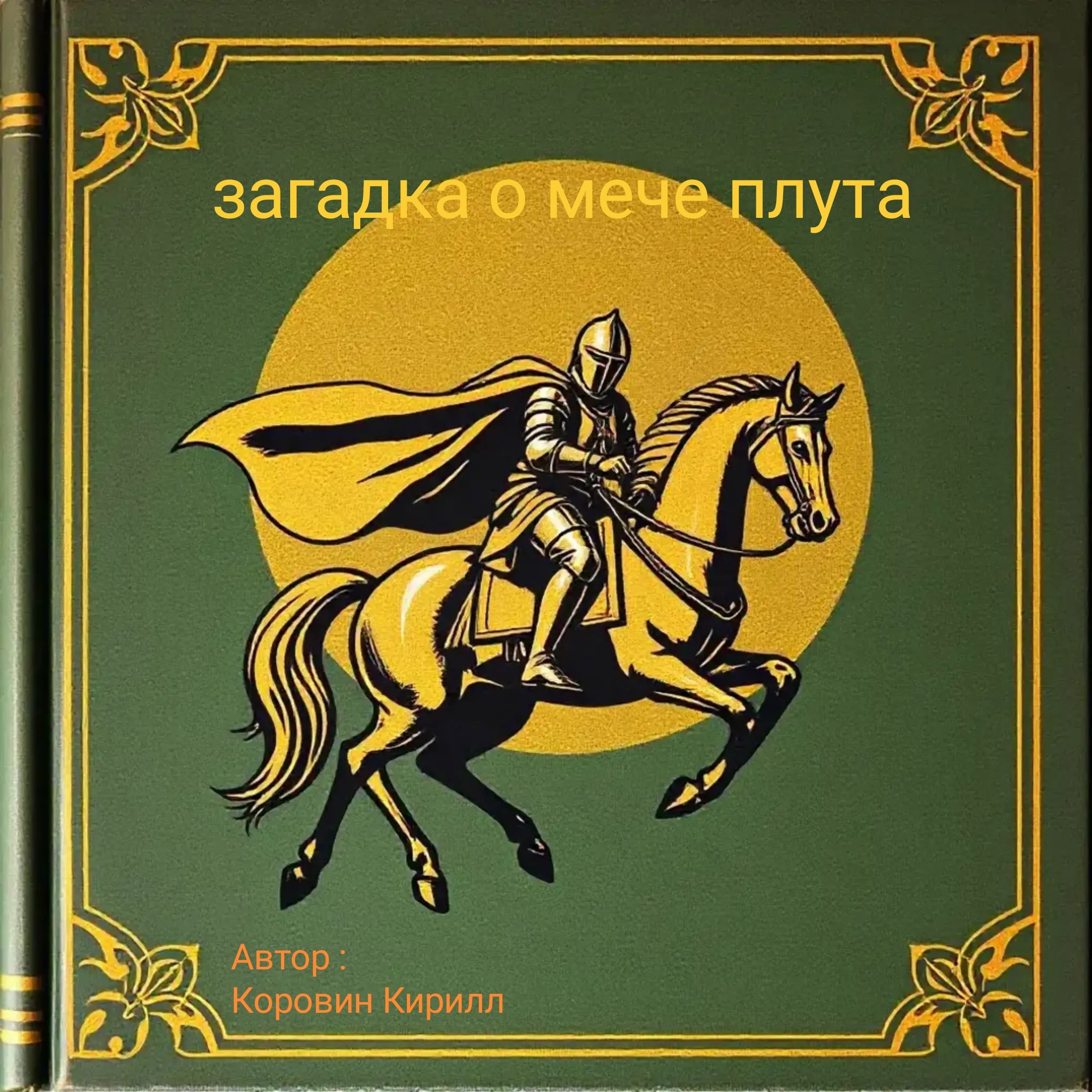 Обложка произведения Тёмный воин - загадка о мече плута